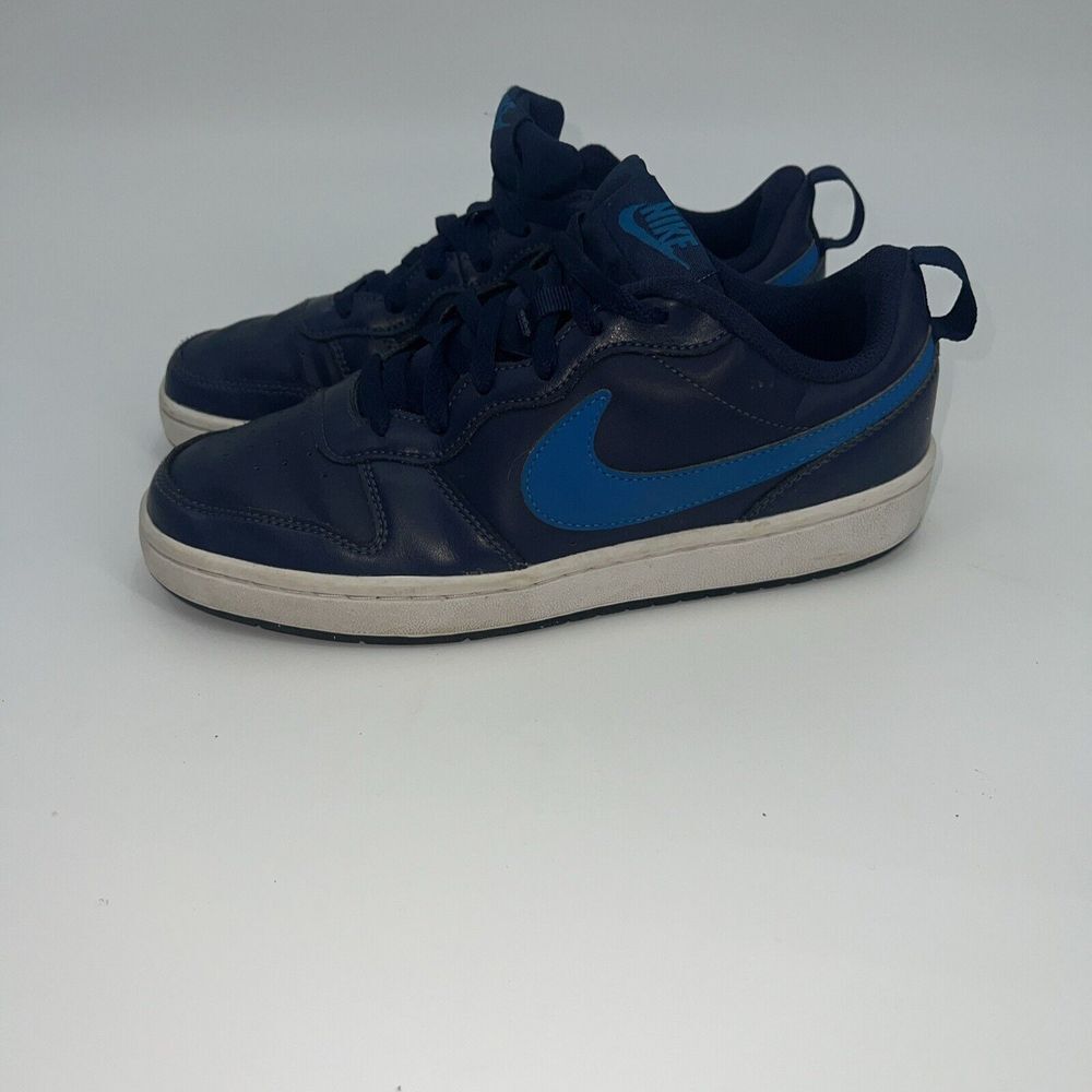 Nike Court Borough Low Navy Youth Shoe BQ5448-408 Size 7Y‎